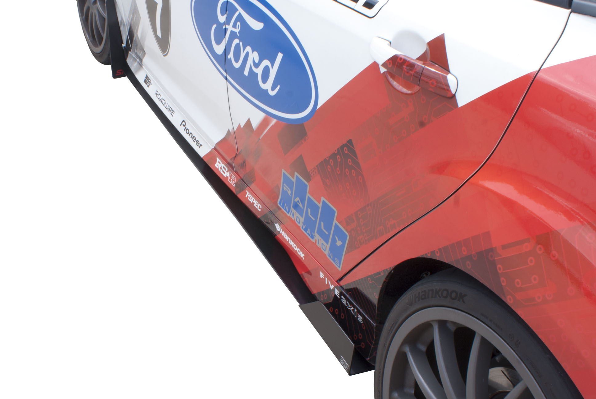 Ford Focus RS Side Skirt Extensions
